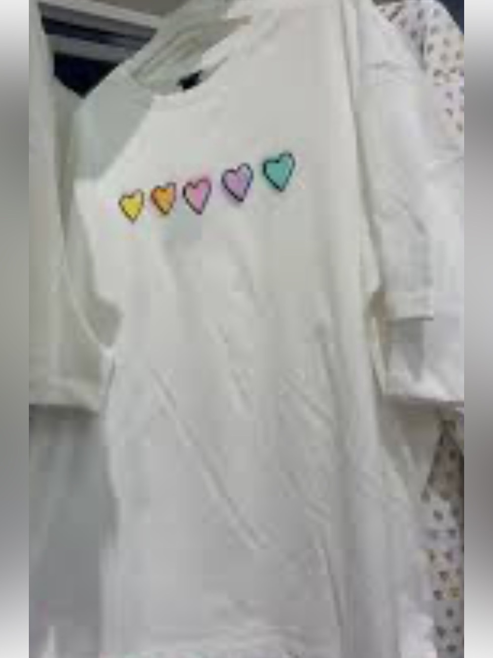 Roller Rabbit x Target short-sleeve oversized T-shirt disco heart design size 1X